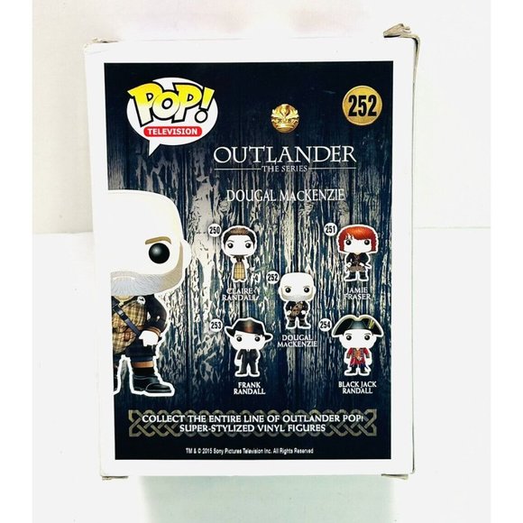 Funko Pop Dougal MacKenzie #252 Outlander Starz TV Television Collectible Figure - Picture 2 of 3
